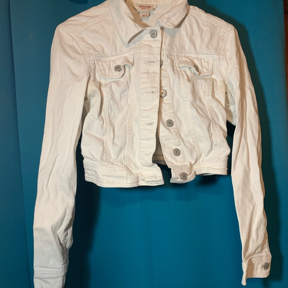White Jean Jacket